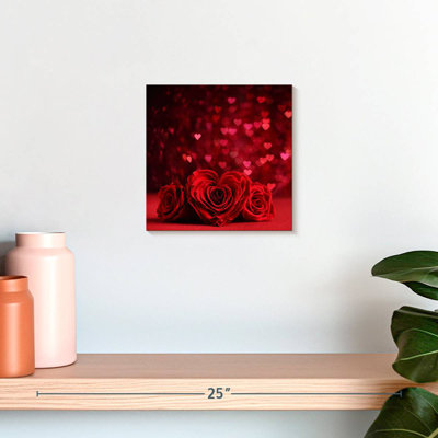 Roses et cœurs rouges Lelend
