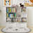 Multi-Functional 7 Shelf Kids Bookcase with 2 Hooks