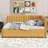 Full-Sized Daybed With Concealed Trundle Bed-1025801496