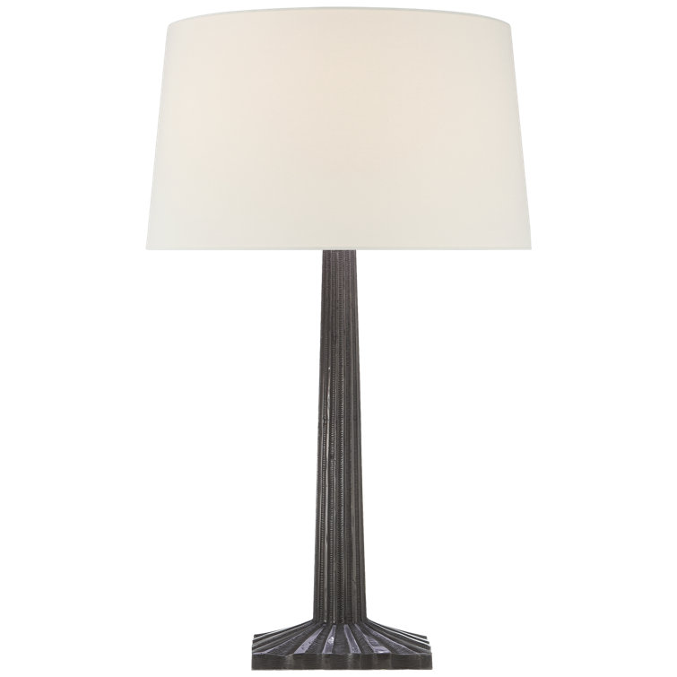 Chapman & Myers Strie Fluted Column Table Lamp
