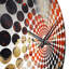 Ouatchia - Horloge murale peinture abstraite-1257685820