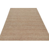Rug & Kilim’S Modern Kilim Rug In Brown & White