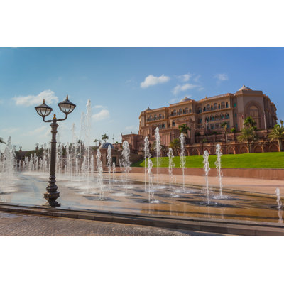 Emirates Palace - Wrapped Canvas Print