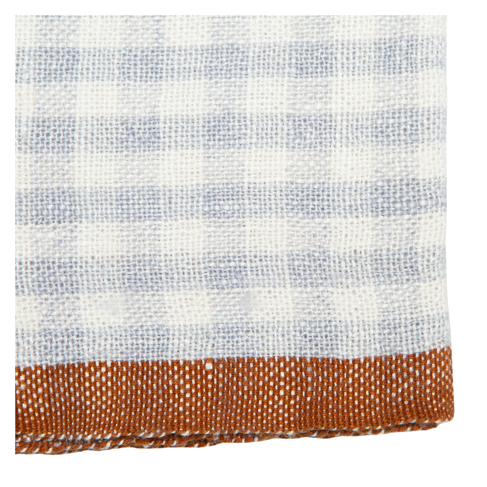 Dish Cloth Kitchen Towel, Blue/Cognac