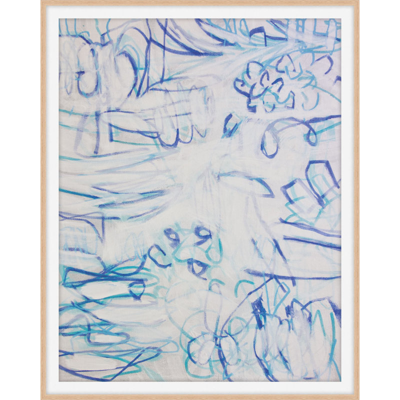 Puddle Jumping 2 Print by Michelle L, 31.54" H x 25.54" W