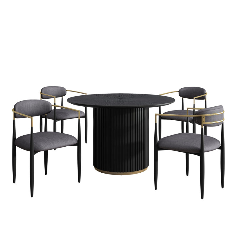 Ensemble repas Rodrigo, Gris anthracite