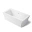 Stargaze® Freestanding 72" x 36" Soaking Bathtub-284263138