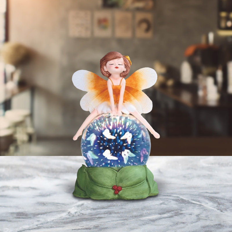 Figurine sphérique orange Jesseray
