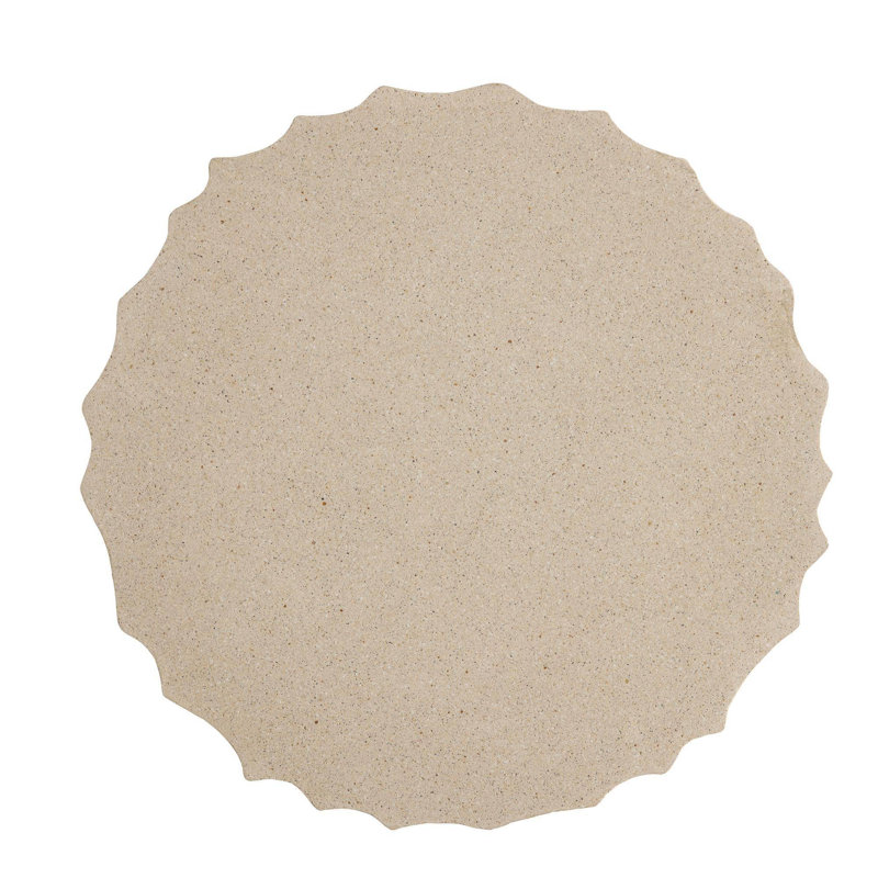 Nereo Chiseled Concrete Outdoor Accent Table