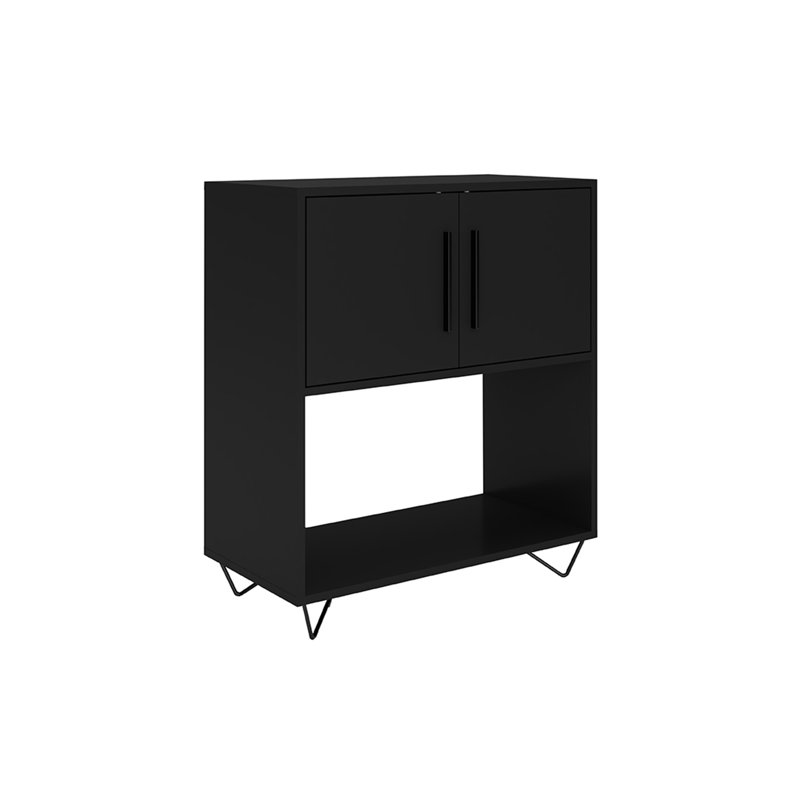 Phantom Black Sideboard - 68Cm