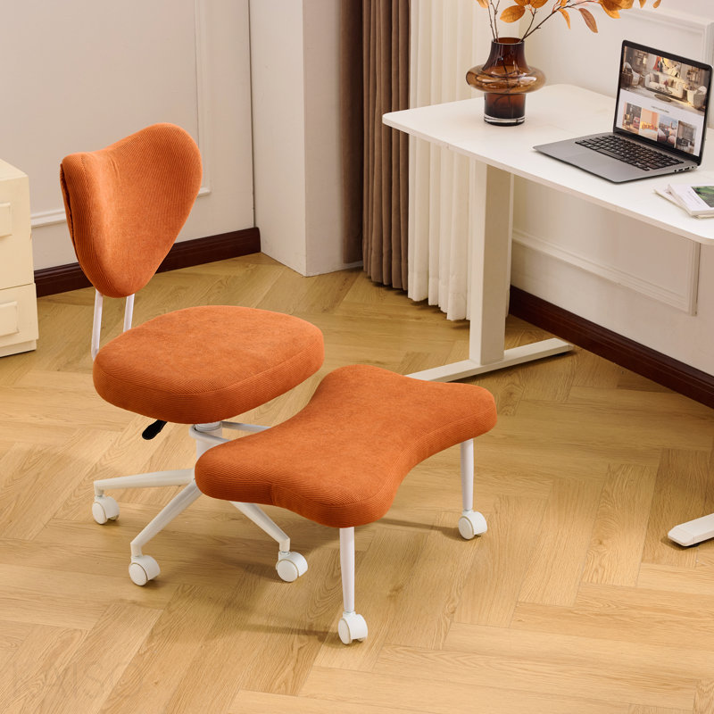 Chaise de méditation, une chaise ergonomique à pieds croisés avec support lombaire et un coussin de siège réglable en hauteur, idéal