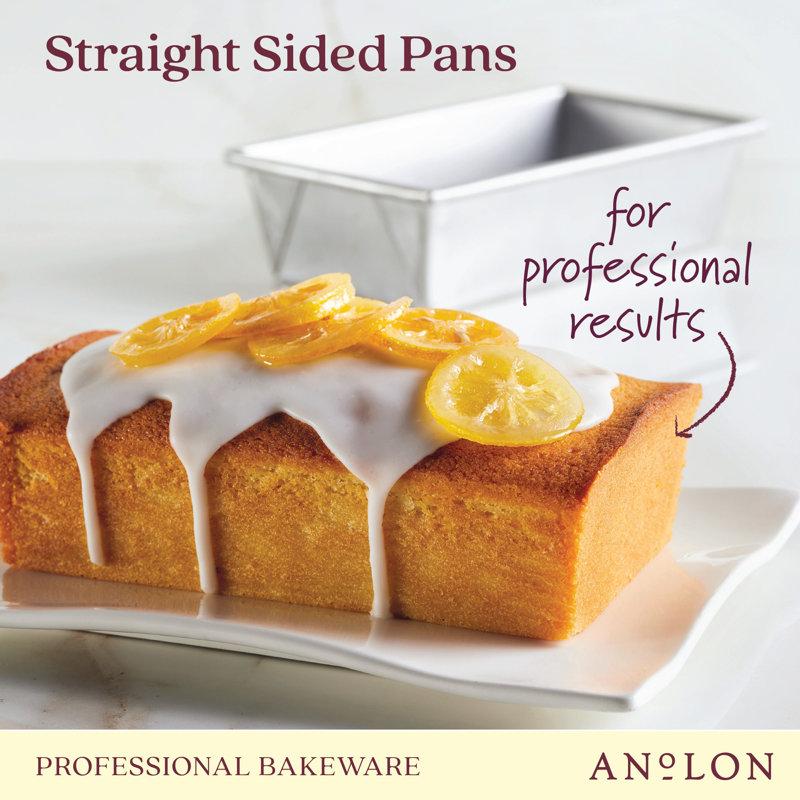 Silver Aluminized Steel Rectangle Loaf Pan, 9.5 x 5.5 Inch