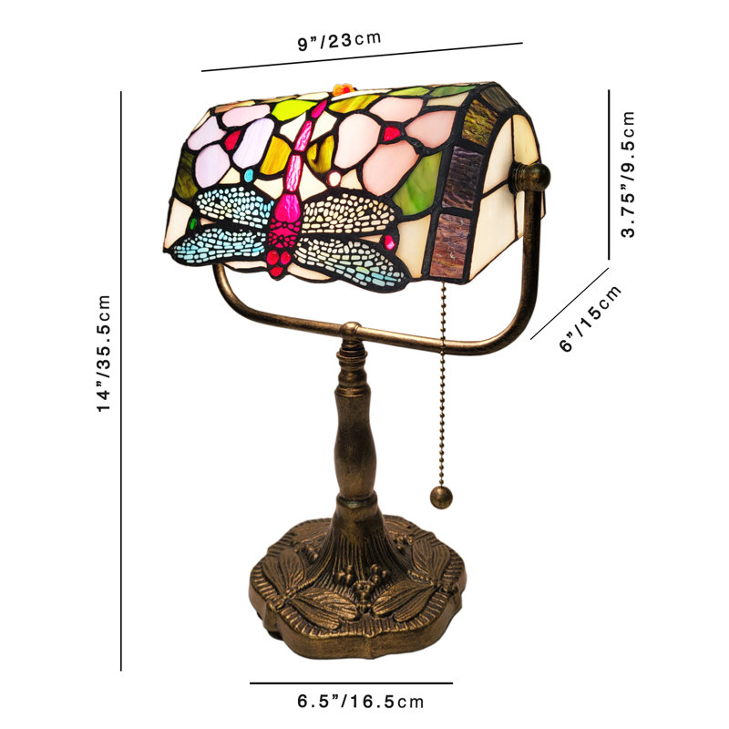 Lampe Fine Art Lighting libellule Tiffany