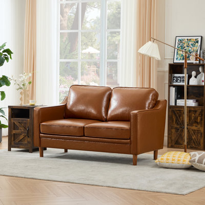 Barton 56'' Upholstered Loveseat Sofa