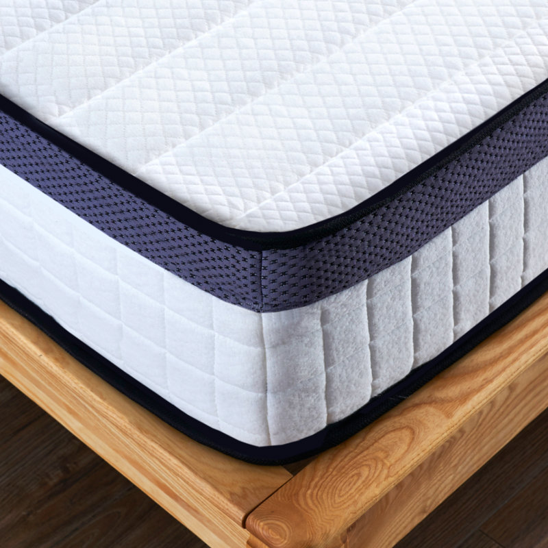 Belkaya HyberSleep Hybrid Mattress Cool Memory foam Pocket Spring, Small Double (4')
