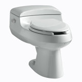 San Raphael® 1 GPF Water Efficient Elongated One-Piece Toilet (Seat Included)
