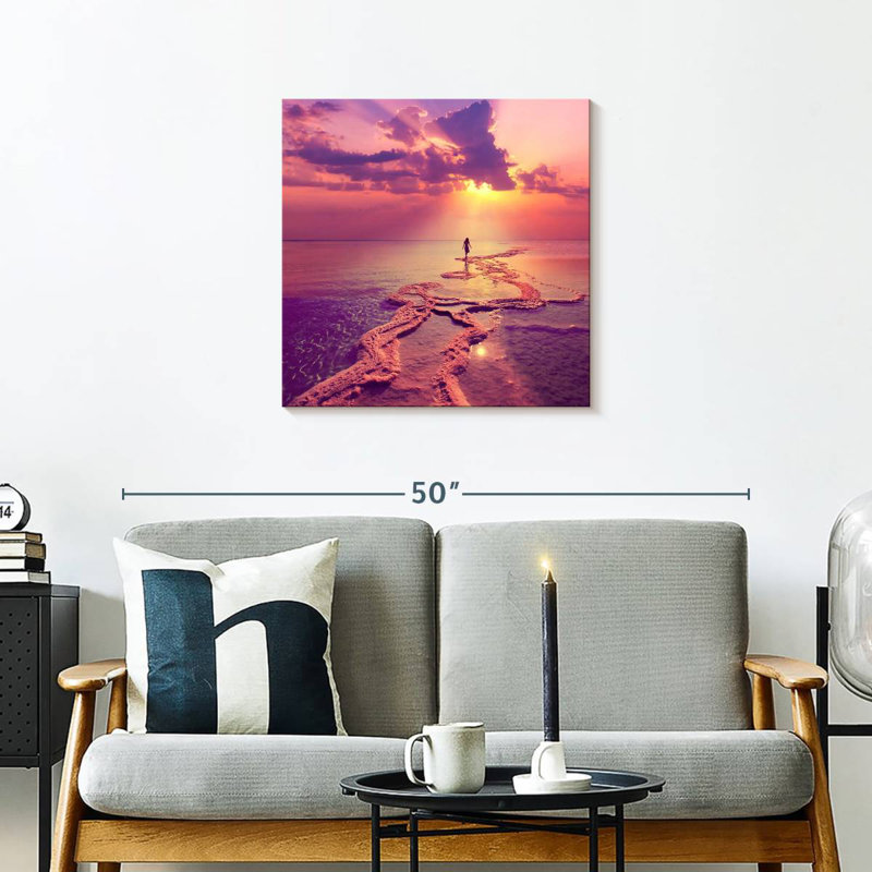 Gillard Dead Sea Sunrise Stroll, 24" H x 24" W