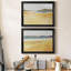 Ochre bord de mer I - ensemble de 2 reproductions de cadres photo-1853495623-1853495622