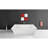 Lexie 66'' x 36'' Soaking Acrylic Bathtub-88696154