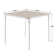 33.8'' Square Portable Folding Table with 4 Chairs