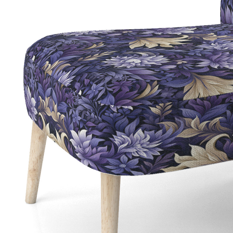 Royal Ragdolls - Chaise d'appoint rembourrée bohémienne et éclectique