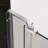 Universal Pivot Shower Door For Bathroom-124898819