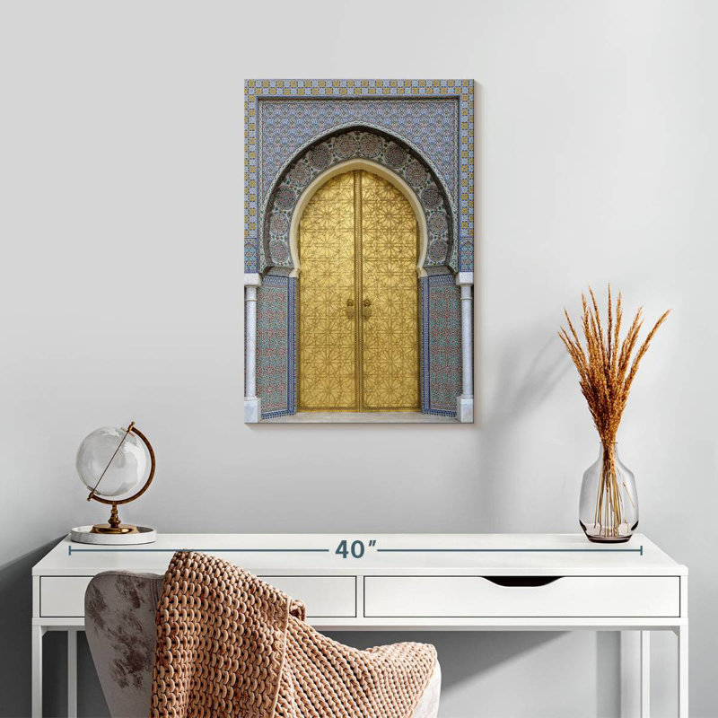 Moroccan Style Door, 24" H x 16" W