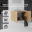 Meuble-lavabo flottant 24 po avec lavabo et porte à fermeture en douceur 24 po-133585871-133585874