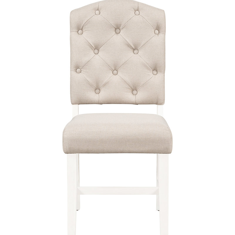 4 salles à manger - style élégant, rembourré, et bois de chêne naturel, pour la collection Home Chair (4), tissu, bois