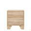 Table de chevet contemporaine 2 tiroirs