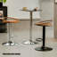 Chaise d'appoint Coffee Back (ensemble de 2)-1794068367