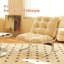Chaise d'appoint moderne, chaise de salon avec structure en métal chromé, fauteuils rembourrés à coussin souple-82180872