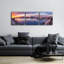 «Epic Art», «Volcanic Sunset» par Darren White, ensemble d'art mural en verre acrylique, ensemble de 3 pièces-102091130