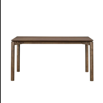Willow Round-Leg Solid Wood Dining Table