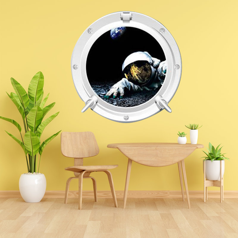 Non-Wall Damaging Window Decal, 28" H x 28" W