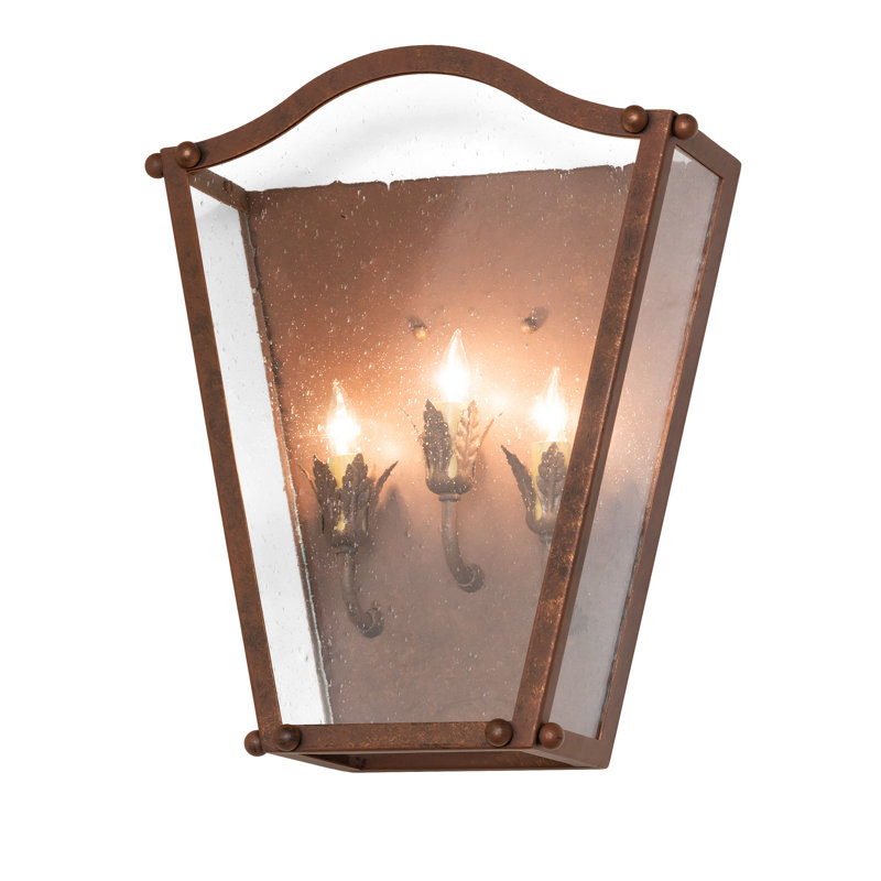 3 - Light Flush Mounted Sconce