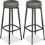 26.3" H Faux Leather Counter Height Bar Stools-189618142-185746439