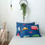 Ensemble de housse de couette transport bleu