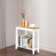 Guzi Simple And Irregular Sofa Table Light Walnut Colour White