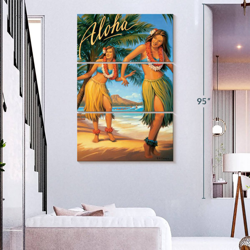 Enn Aloha Hawaii IV, H 74 po x l 48 po