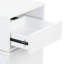Table de bout rotative, table de chevet avec 2 tiroirs, commode 2 tiroirs pour chambre à coucher, placard, vestibule, dortoir College-661685382