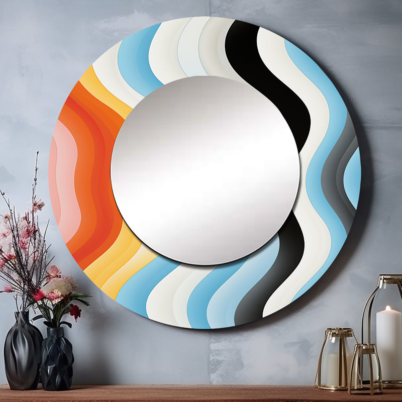 Opt Opt Line Delirum I - Op Art, 23 po x 23 po