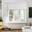 Rod Pocket Double Layer Window Valance (Set Of 2)-136465216-136465217