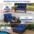 Patio Daybed Loveseat Sofa with Multifunctional Ottoman Blue