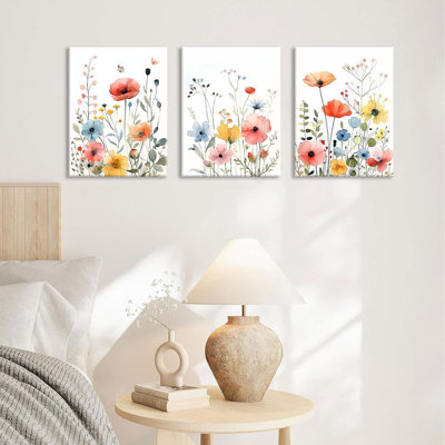 3 Piece Wrapped Canvas Set