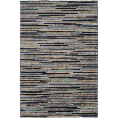 Maddux Viscose Striped Indoor Rug