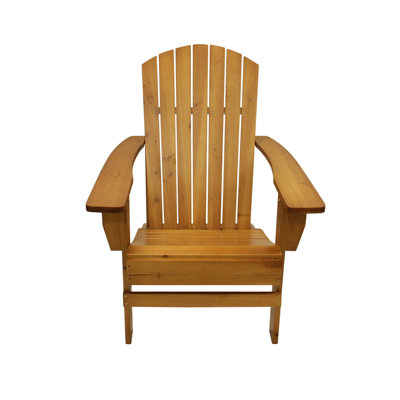 37" Outdoor Patio Adirondack Chair