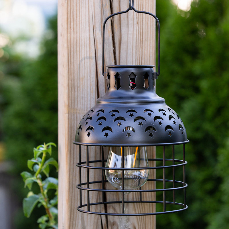 8.5'' Solar Powered Integrated LED, Black