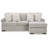 Nauja Upholstered 97'' Sofa & Chaise