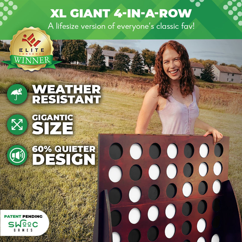 Xl géant 4 dans une rangée